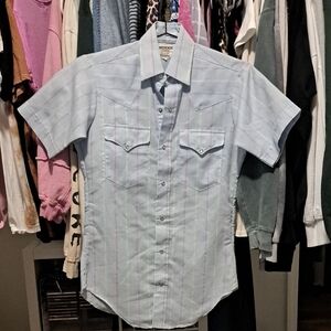 Vintage Ruddock Shirt Western Short Sleeve Pearl Snaps